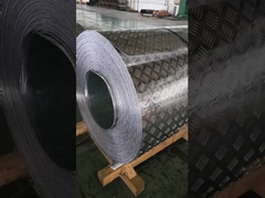 ورق های برجسته آلومینیومی 4X8Ft الماس 1001 6061 شطرنجی